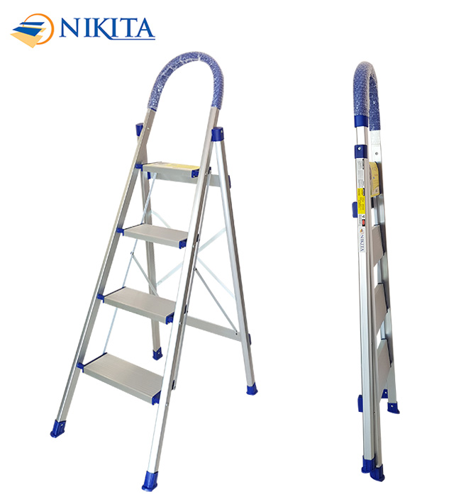 Thang nhôm ghế tay vịn Nikita DL04 -1M