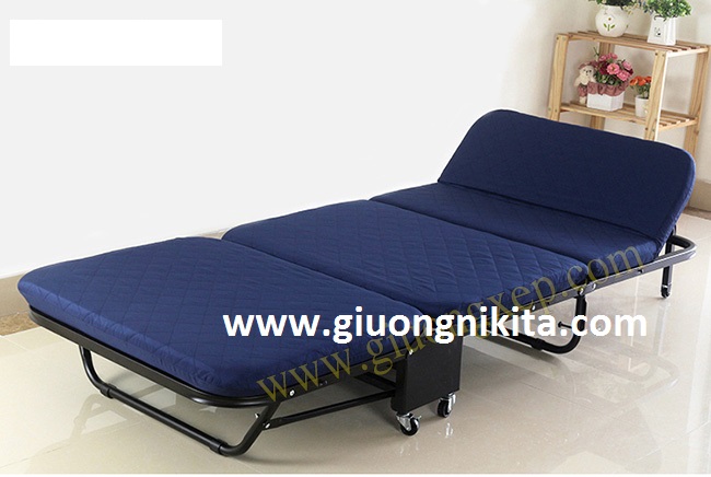 Giường gấp nâng đầu 3 khúc GB75 - 75cm