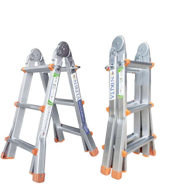 Thang nhôm chữ A trượt Nikita NKTAM.03