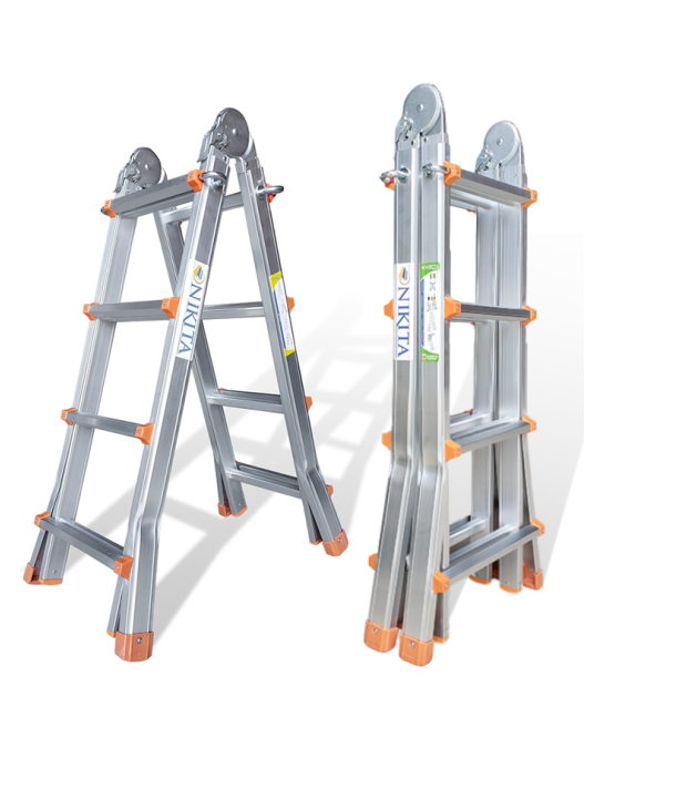 Thang nhôm chữ A trượt Nikita NKTAM.04